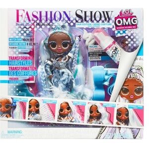 LOL Surprise OMG Fashion Show Lady Braids Fashion Doll Hair Edition